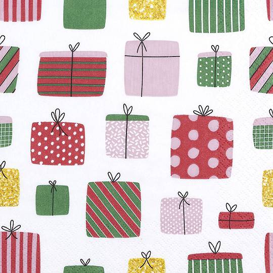Paper Napkins 33cm, Gifts Upon Gifts *ETA Nov